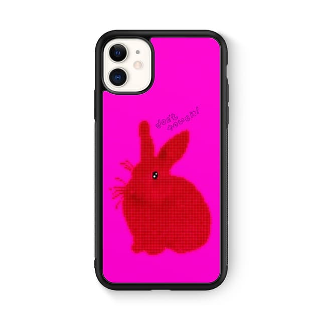 하스룸 timid rabbit phone case (epoxy) 찹스틱스 - Main Image